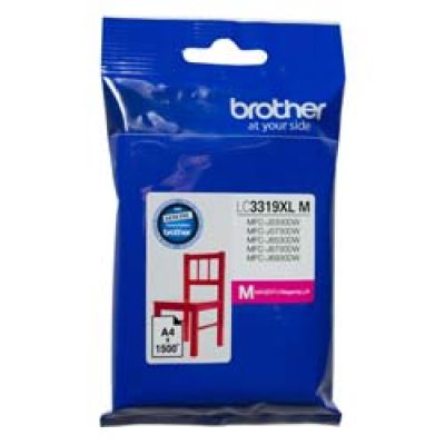 Brother LC3319XLM Magenta High Yield Ink Cartridge - 1,500 Pages