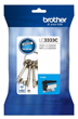 Brother LC3333C Cyan High Yield Ink Cartridge, 1,500 Pages.