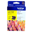 Brother LC73Y Yellow Ink Cartridge, 600 Pages.