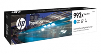 HP 993X High Yield Cyan PageWide Cartridge, 16,000 Pages.