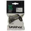 Brother MK221 Black on White Labelling Tape – 9mm wide, 8M Long