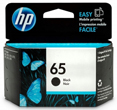 HP 65 Black Ink Cartridge 120 Pages.