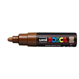 Uni Posca Marker 4.5-5.5mm Broad Bullet Tip Brown PC7M
