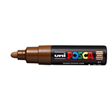 Uni Posca Marker 4.5-5.5mm Broad Bullet Tip Brown PC7M
