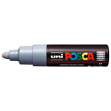 Uni Posca Marker 4.5-5.5mm Broad Bullet Tip Grey PC7M