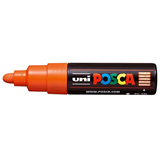 Uni Posca Marker 4.5-5.5mm Broad Bullet Tip Orange PC7M