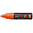 Uni Posca Marker 4.5-5.5mm Broad Bullet Tip Orange PC7M