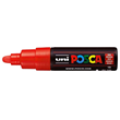Uni Posca Marker 4.5-5.5mm Broad Bullet Tip Red PC7M