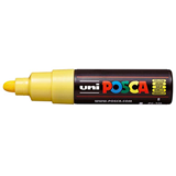 Uni Posca Marker 4.5-5.5mm Broad Bullet Tip Yellow PC7M