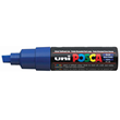 Uni Posca Marker 8.0mm Broad Chisel Tip Blue PC-8K