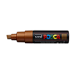 Uni Posca Marker 8.0mm Broad Chisel Tip Bronze PC-8K