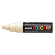 Uni Posca Marker 8.0mm Broad Chisel Tip Beige PC-8K