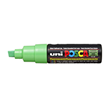 Uni Posca Marker 8.0mm Broad Chisel Tip Fluoro Green PC-8K