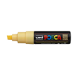 Uni Posca Marker 8.0mm Broad Chisel Tip Fluoro Light Orange PC-8K