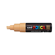 Uni Posca Marker 8.0mm Broad Chisel Tip Light Orange PC-8K