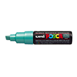 Uni Posca Marker 8.0mm Broad Chisel Tip Metallic Green PC-8K