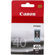 Canon PG40 Standard Capacity Black Ink Cartridge, 329 Pages.