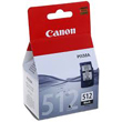 Canon PG512 High Capacity Black Ink Cartridge, 401 Pages.