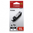 Canon PGI-670XL Black High Yield Ink Cartridge, 500 Pages.