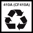 Remanufactured 410A (CF410A) Black Laser Toner Cartridge -2300 Pages