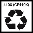 Remanufactured 410X (CF410X) High Yield Black Laser Toner Cartridge - 6500 Pages