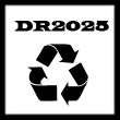 Tech Remanufactured DR2025 Black Drum Unit - 12000 Pages.