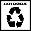 Remanufactured DR2225 Black Drum Unit - 12000 Pages.