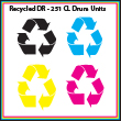 Recycled | Remanufactured DR-251CL Drum Unit ( Black, Cyan, Magenta, Yellow)