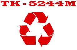 Remanufactured Kyocera TK5244M Magenta Laser Toner Cartridge - 3,000 Pages.