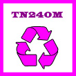Remanufactured TN240M Magenta Standard Capacity Toner Cartridge - 1400 Pages.