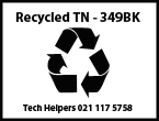 Recycled TN-349BK Black High Yield Toner Cartridge