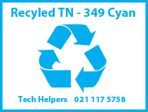 Recycled TN-349C Cyan Super High Yield Toner Cartridge