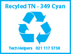 Recycled TN-349C Cyan Super High Yield Toner Cartridge