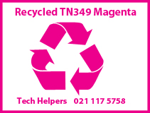 Recycled TN-349M Magenta Super High Yield Toner Cartridge