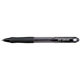 Uni Laknock 1.0mm Retractable Medium Black Ballpoint Pen SN-100