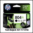 HP 804XL Black Ink Cartridge (T6N12AA)