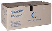 Kyocera TK5244C Cyan Laser Toner Cartridge - 3,000 Pages.