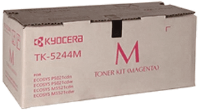 Kyocera TK5244M Magenta Laser Toner Cartridge - 3,000 Pages.