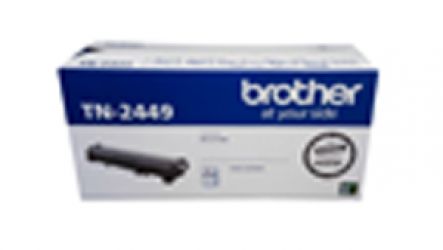 Brother TN2449 black, super high yield toner covers up to 4,500 pages