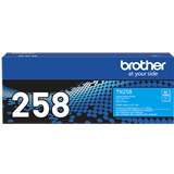 Brother TN258C Cyan Toner Cartridge Up to 1,000 pages.