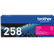 Brother TN258M Magenta Toner Cartridge Up to 1,000 pages.