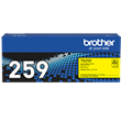 Brother TN259Y Yellow Super High Yield Toner Cartridge Up to 4,000 Pages.