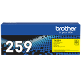 Brother TN259Y Yellow Super High Yield Toner Cartridge Up to 4,000 Pages.