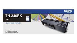 Brother TN346BK Black High Yield Toner Cartridge - 4000 pages.