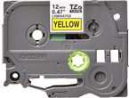 Brother TZe-631 Black on Yellow Labelling Tape – 12mm wide, 8M Long