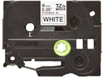Brother TZe-FX221 Black on White Flexible ID Laminated  Labelling Tape – 9mm wide, 8M Long