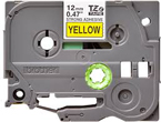 Brother TZe-S631 Black on Yellow Strong Adhesive,Labelling Tape – 12mm wide, 8M Long
