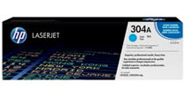 HP 304A Cyan Toner Cartridge -  2,800 Pages.