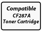 Compatible 87A Black LaserJet Toner Cartridge - 9,000 Pages