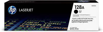 HP 128A Black LaserJet Toner Cartridge, CE320A - 2,000 Pages